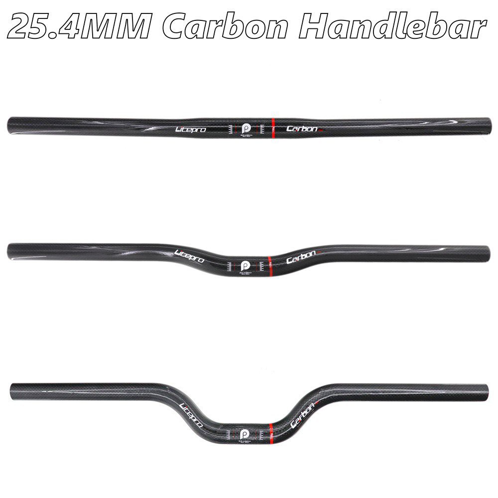 ivZy Brompton Bicycle Handlebar Carbon Fiber for Brompton Folding Bike