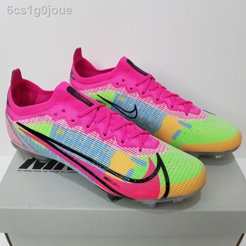 Kasut Bola Sepak Nike Mercurial Vapor 14 Elite Pink Multicolor Fg Murah