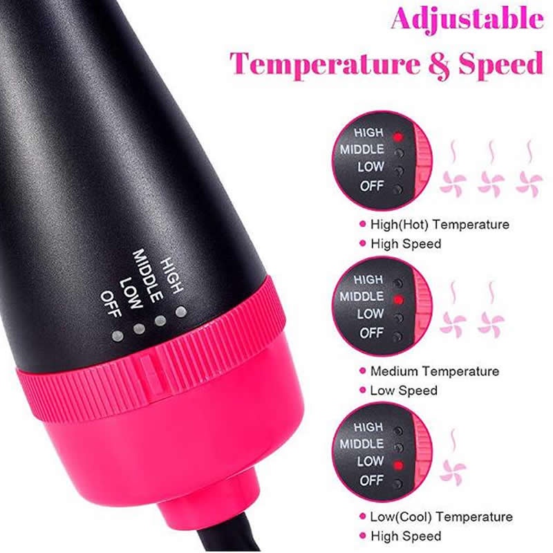 3 in 1 Hair Dryer Brush amp Straightener Brush OneStep Hair Dryer amp