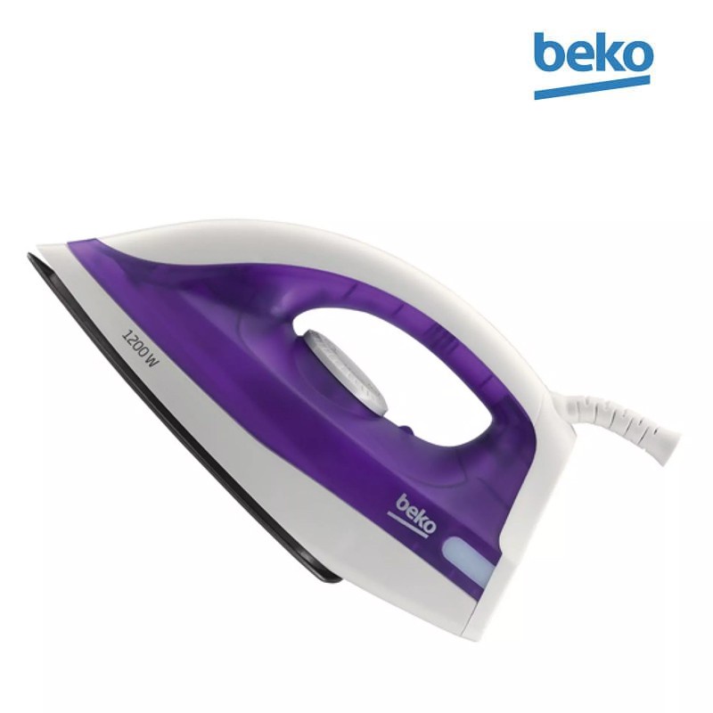 [ส่งฟรี] BEKO เตารีดแห้ง Iron 1200 วัตต์ รุ่น BKK2311 เคลือบสารกันติด
