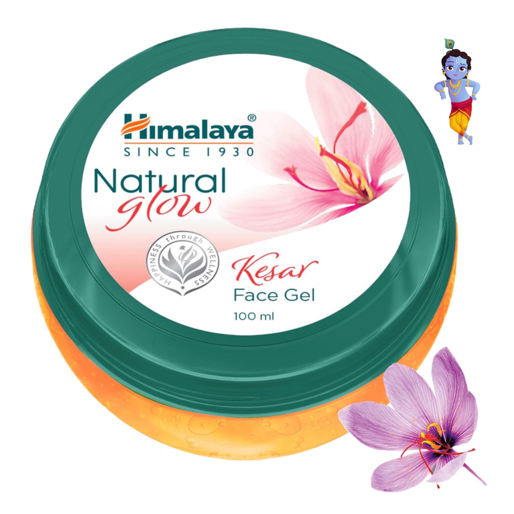 Himalaya Natural Glow Kesar Face Gel 100 ml. Shopee Thailand