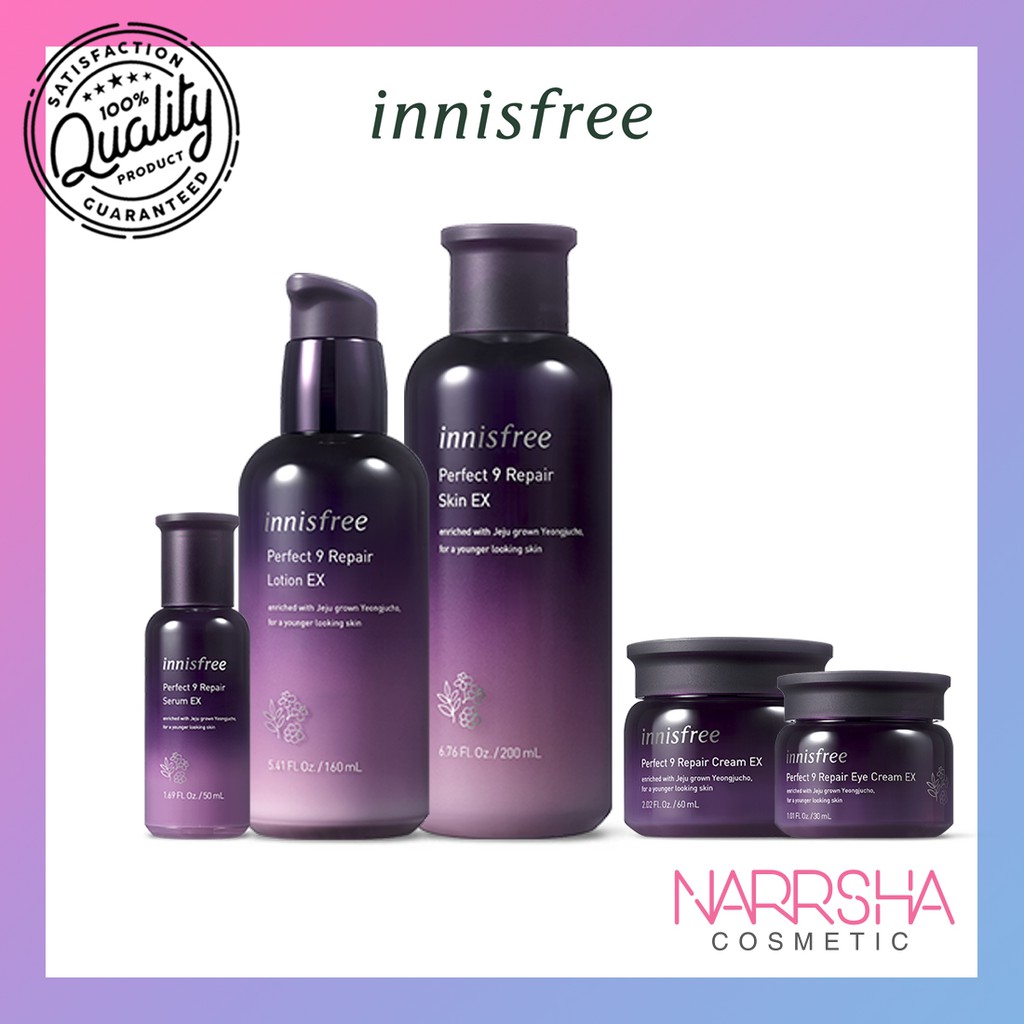 [INNISFREE] Perfect 9 Repair EX Line ( skin 200ml, cream 60ml, eye