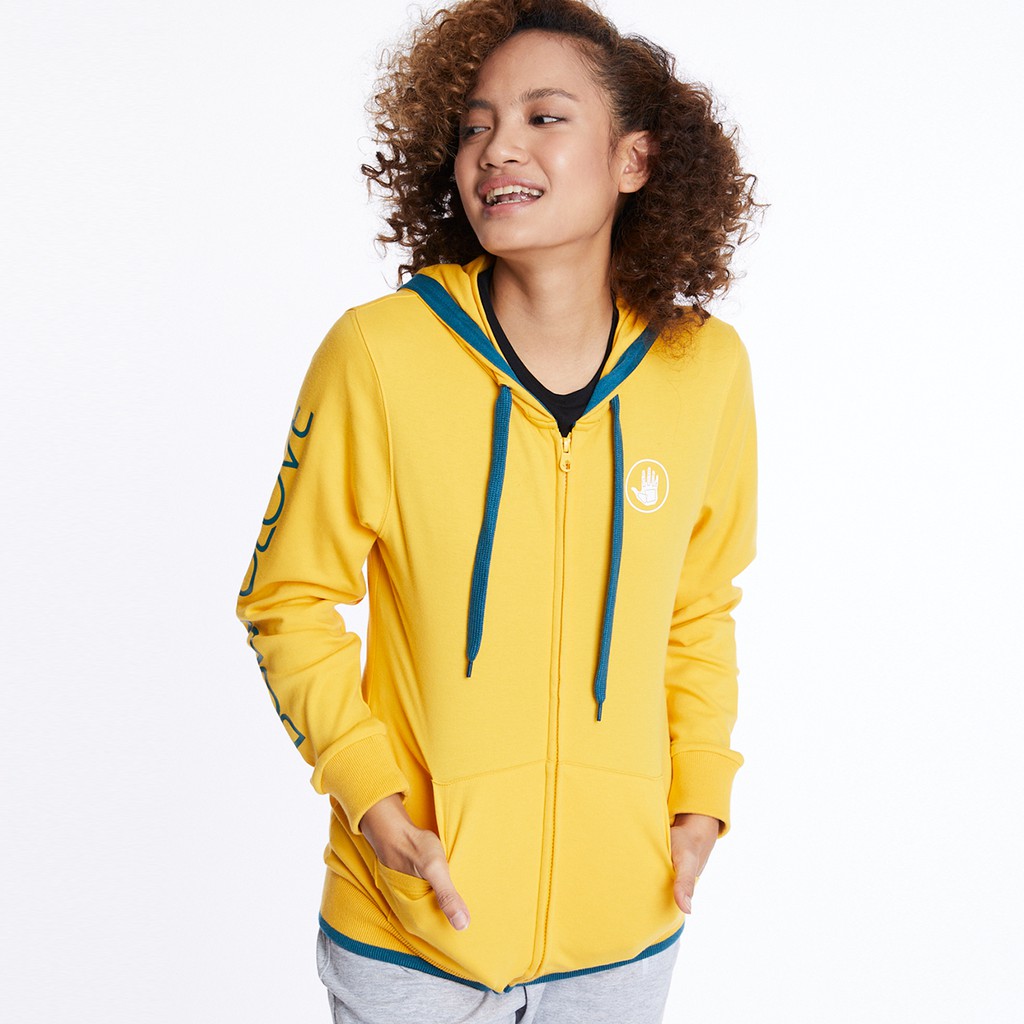 BODY GLOVE Womens SC Interlock Hoodie เสื้อฮู้ด ผู้หญิง สีแดงเข้ม25