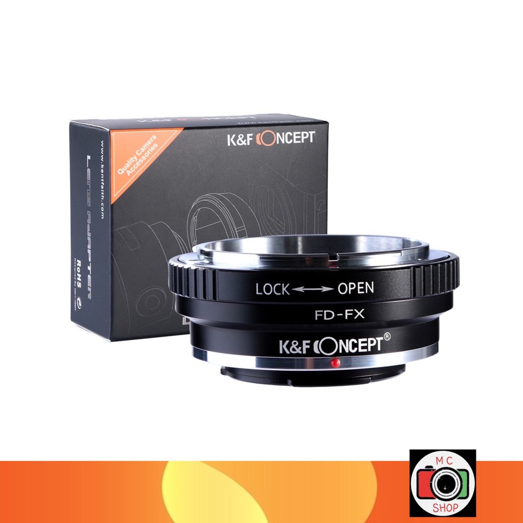 ADAPTER MOUNT LENS CANON FD TO FUJI FX (K&F) Shopee Thailand
