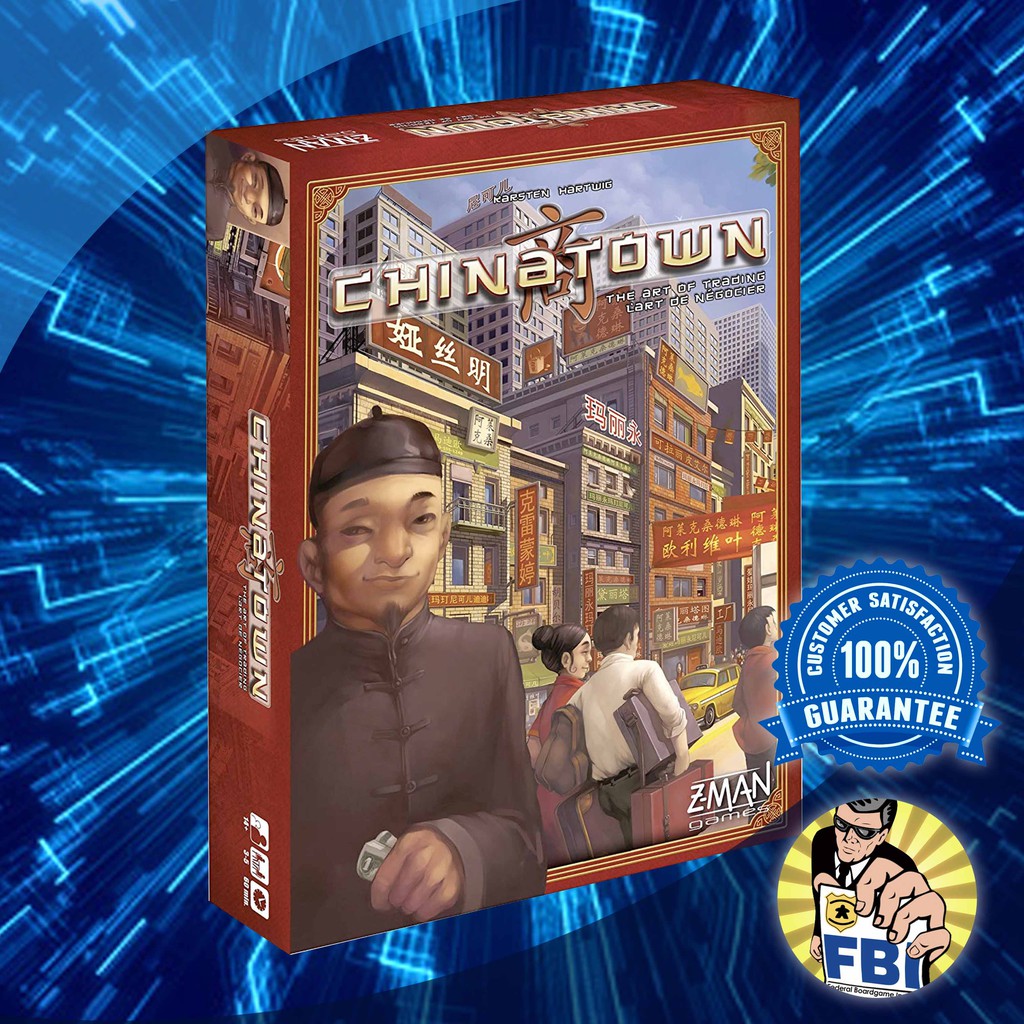 Chinatown Boardgame ENG พร้อมซอง ของแท้พร้อมส่ง fbiboardgame ThaiPick
