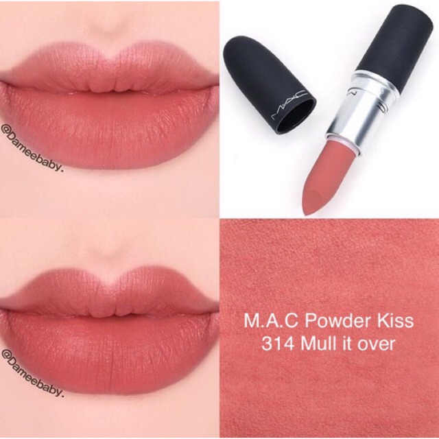 Mac Powder Kiss Lipstick Mull It Over Review