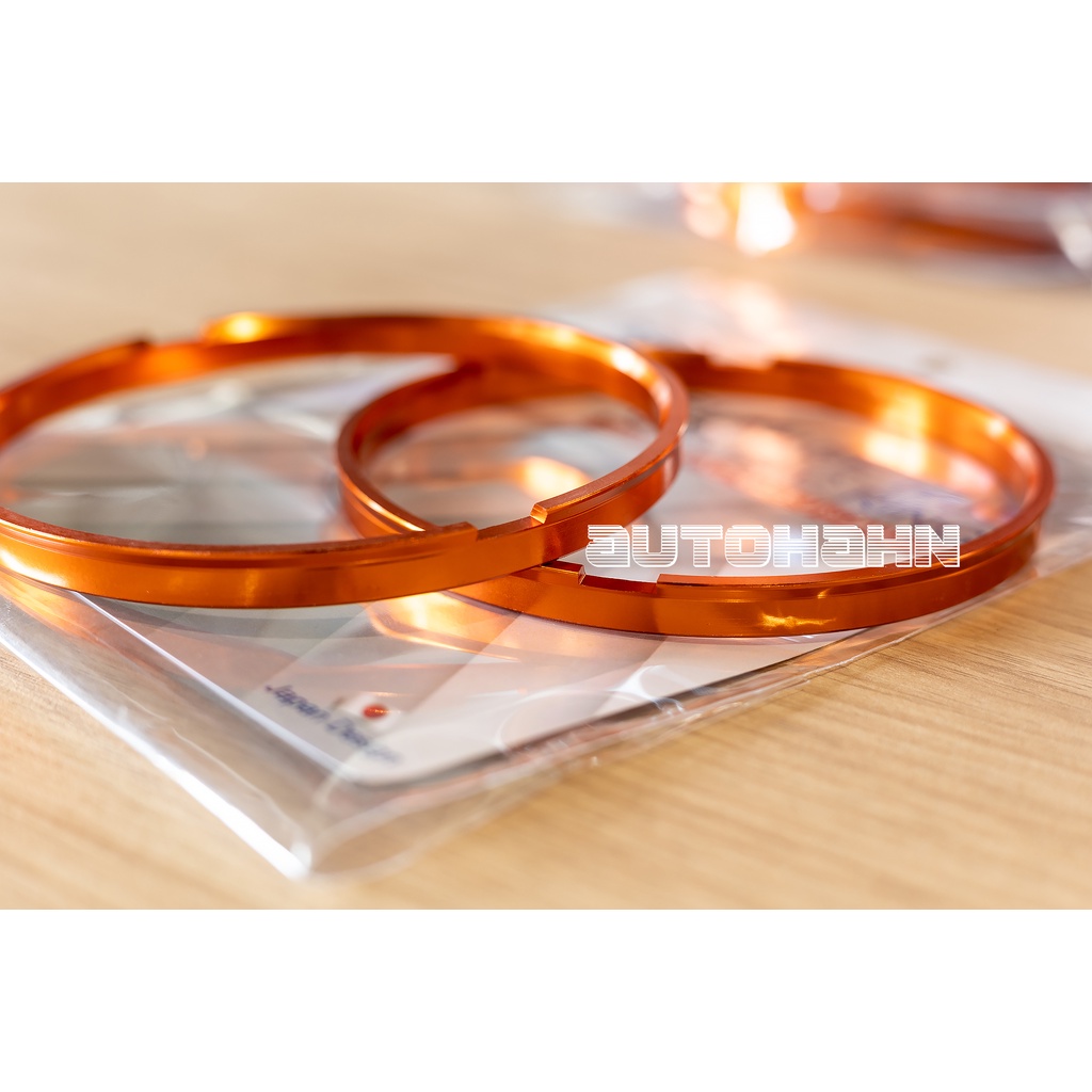 สวย ทน ปลอกกันสั่น Hubring Kinkos สีส้มทอง มีร่องไขควง ถอดใส่ง่าย