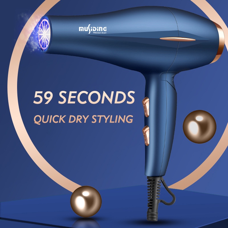3000w Barber Shop Hair Dryer Blue Light Hair Care Salon Home Hot And