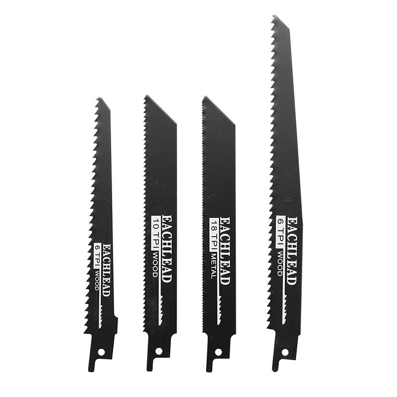 Cordless Reciprocating Saw 18V Adjustable Speed Chainsaw Wood Metal PVC