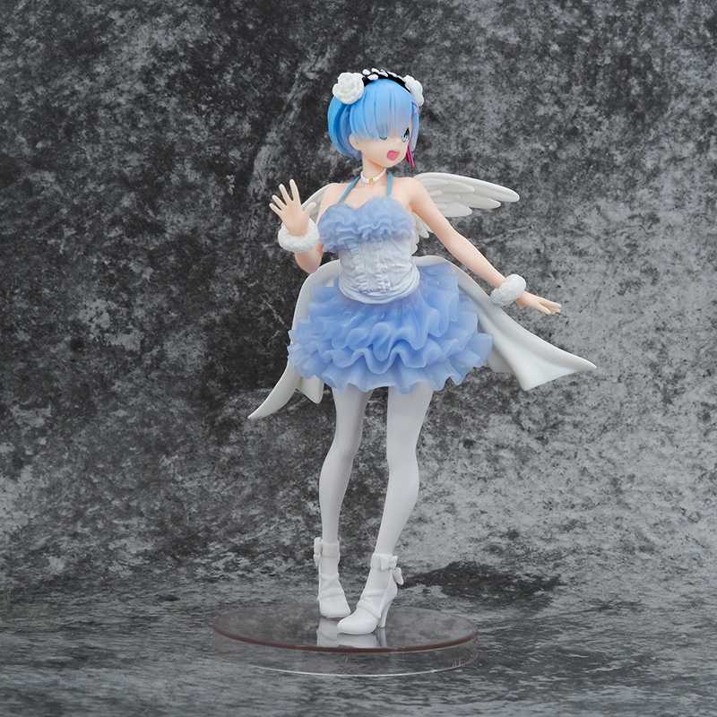 โมเดลฟิกเกอร์ Re Zero Devil Ram Angel Rem ของเล่นสะสม สําหรับเด็ก GFH6 uomallj9.th ThaiPick