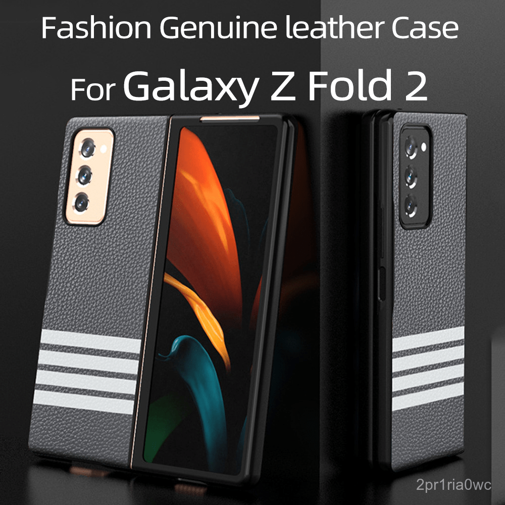 Galaxy Fold 2 Case Case for Samsung Galaxy Z Fold2 5G Genuine Leather