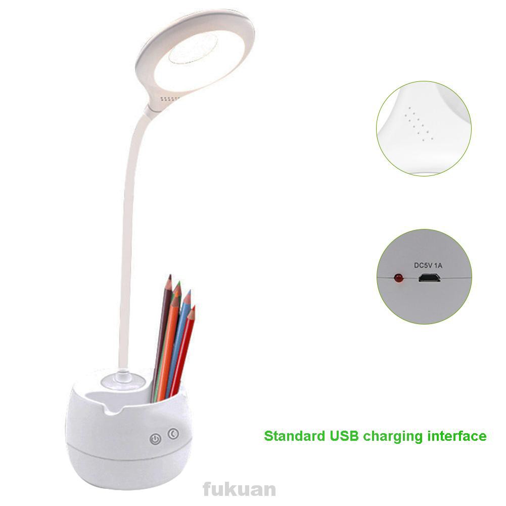 Flexible Night Light 2in1 Multifunction Adjustable Brightness Touch LED With Pen Holder Table