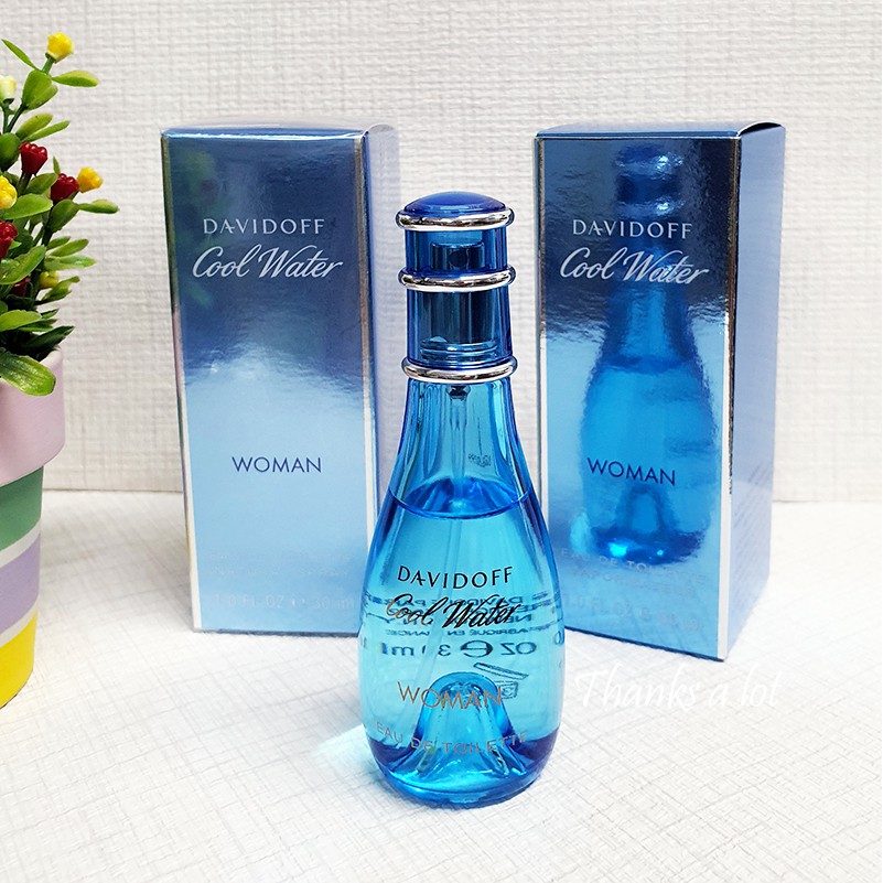 น้ำหอมผู้หญิง Davidoff Cool Water Woman Eau de Toilette และEau De
