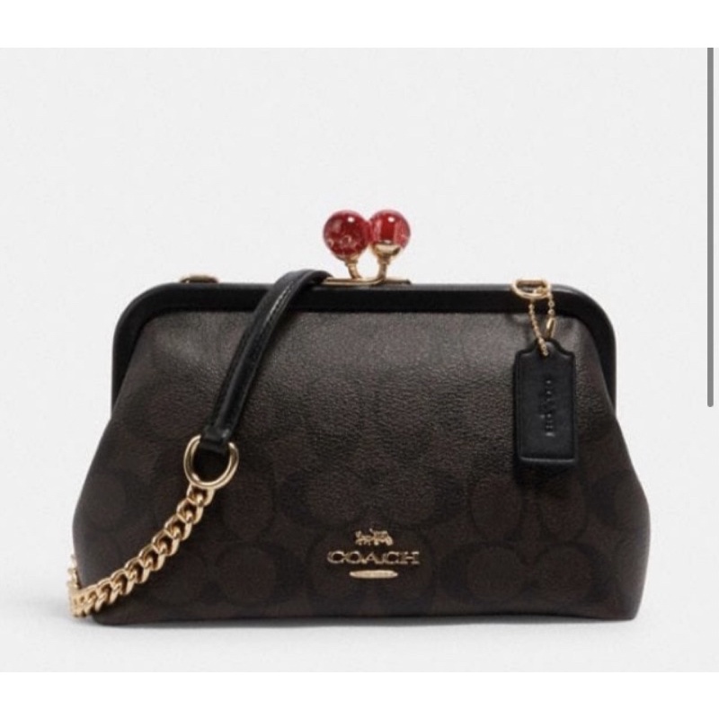COACH Signature Nora Kisslock Crossbody ThaiPick
