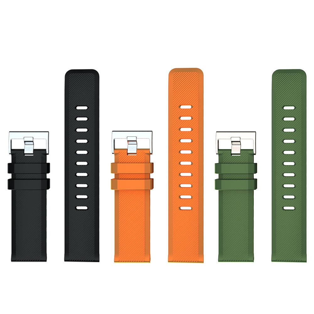 LOKMAT 120MM+85MM 22mm TPU Watch Band Universal Sport Watch Strap