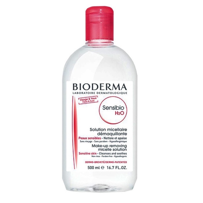 ของแท้ 100 NEW! BIODERMA Sensibio H2O Solution Purifying Cleansing