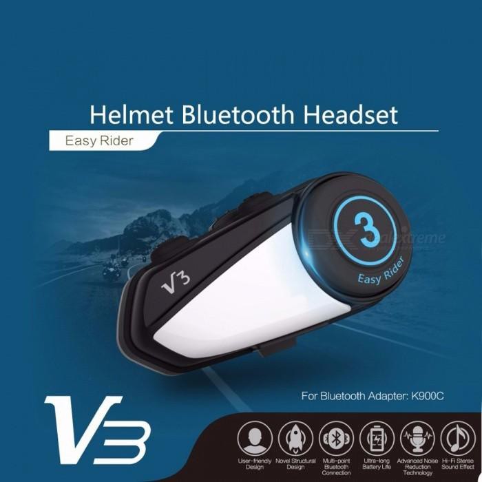 V3 Helmet Bluetooth Headset บูลทูธติดหมวกกันน๊อค สำหรับ