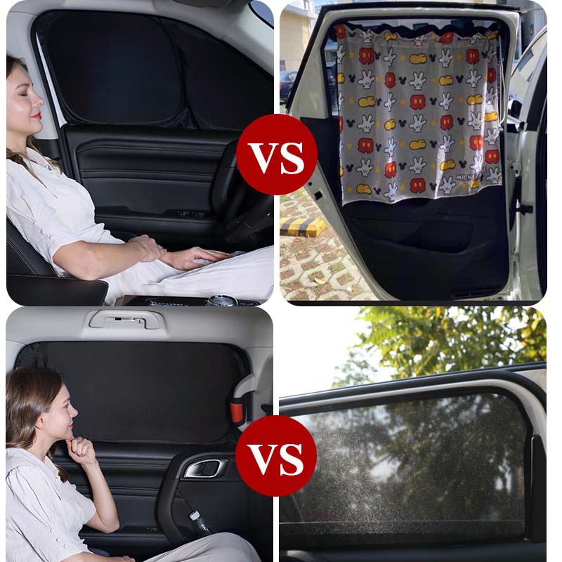 ครีมกันแดดรถยนต์For BAOJUN RS3 Black Car Sunshade 100 Full Shade