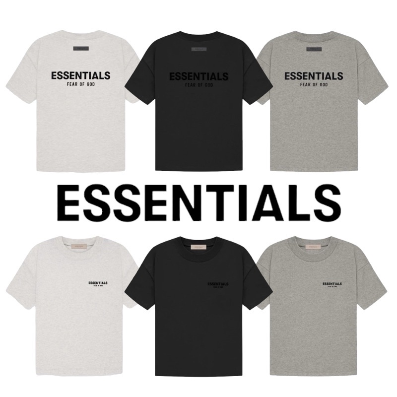 เสื้อยืด ESSENTIALS SS22 & FW 22 tshirt Shopee Thailand