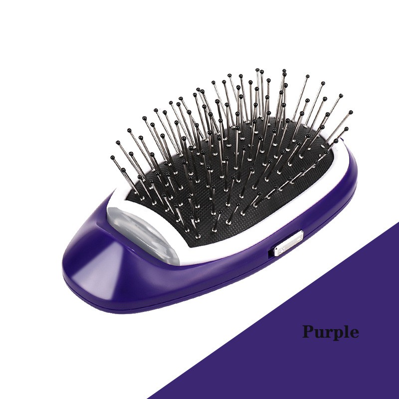 Anti Frizz Brush Magic Electric Ionic Hair Brush Head Massage Scalp