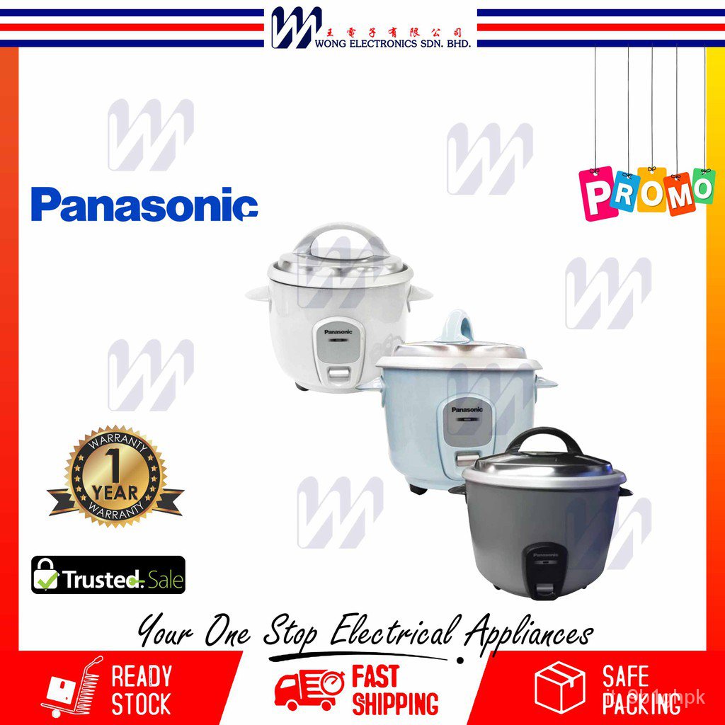 Panasonic Rice Cooker SRY10G 1.0L Periuk Nasi (Replacement Model for