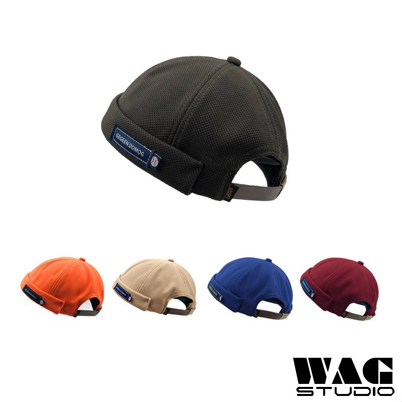 WAG Hat Ready Stock Summer Mesh Hat Sailor Hat Polyester Mikihat
