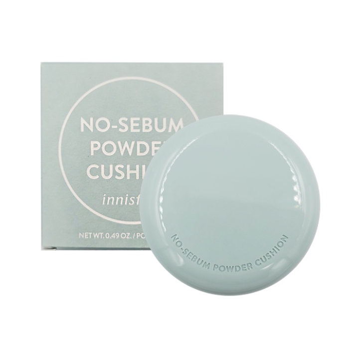 Innisfree NoSebum Powder Cushion 14g (17N Ivory, 21C Rose Vanilla, 21N