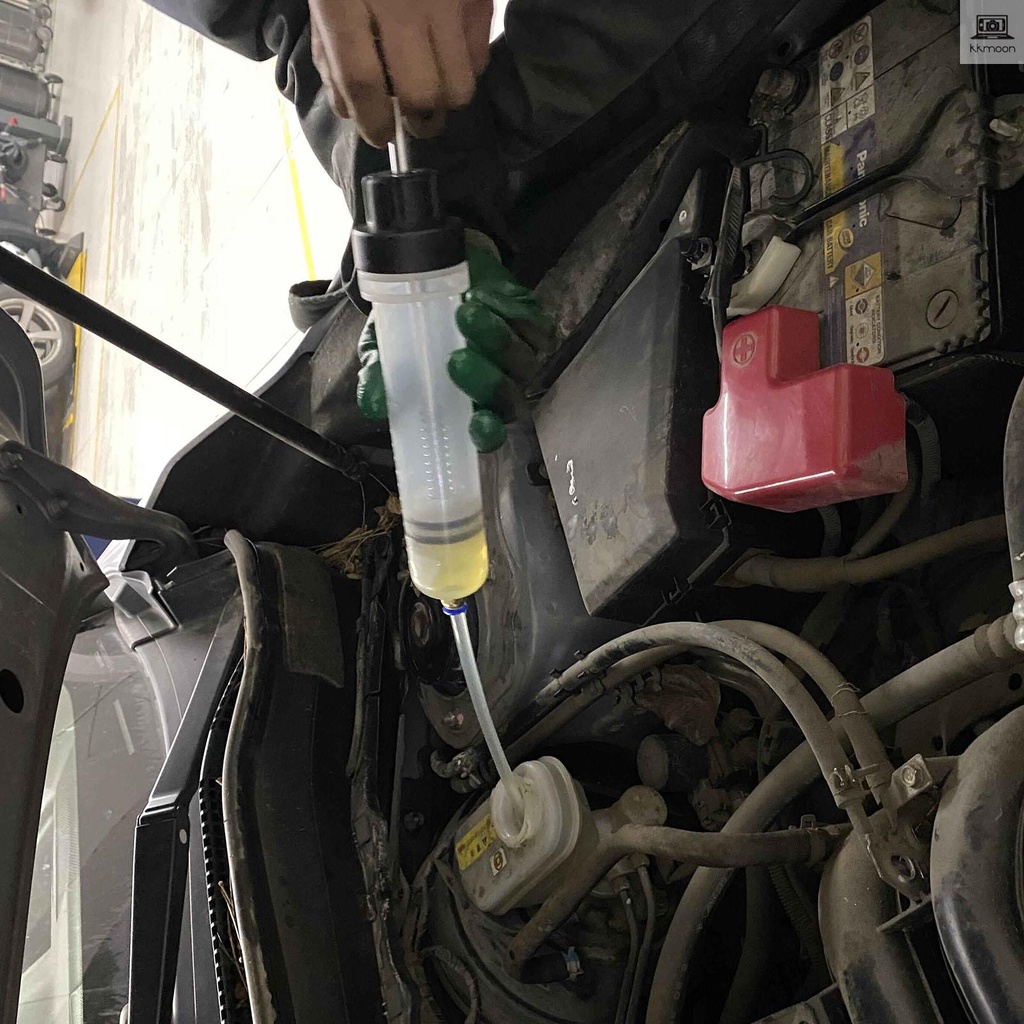 200cc Fluid Syringe Pump,Oil Fluid Extractor, for ATV's, Boats, Farm