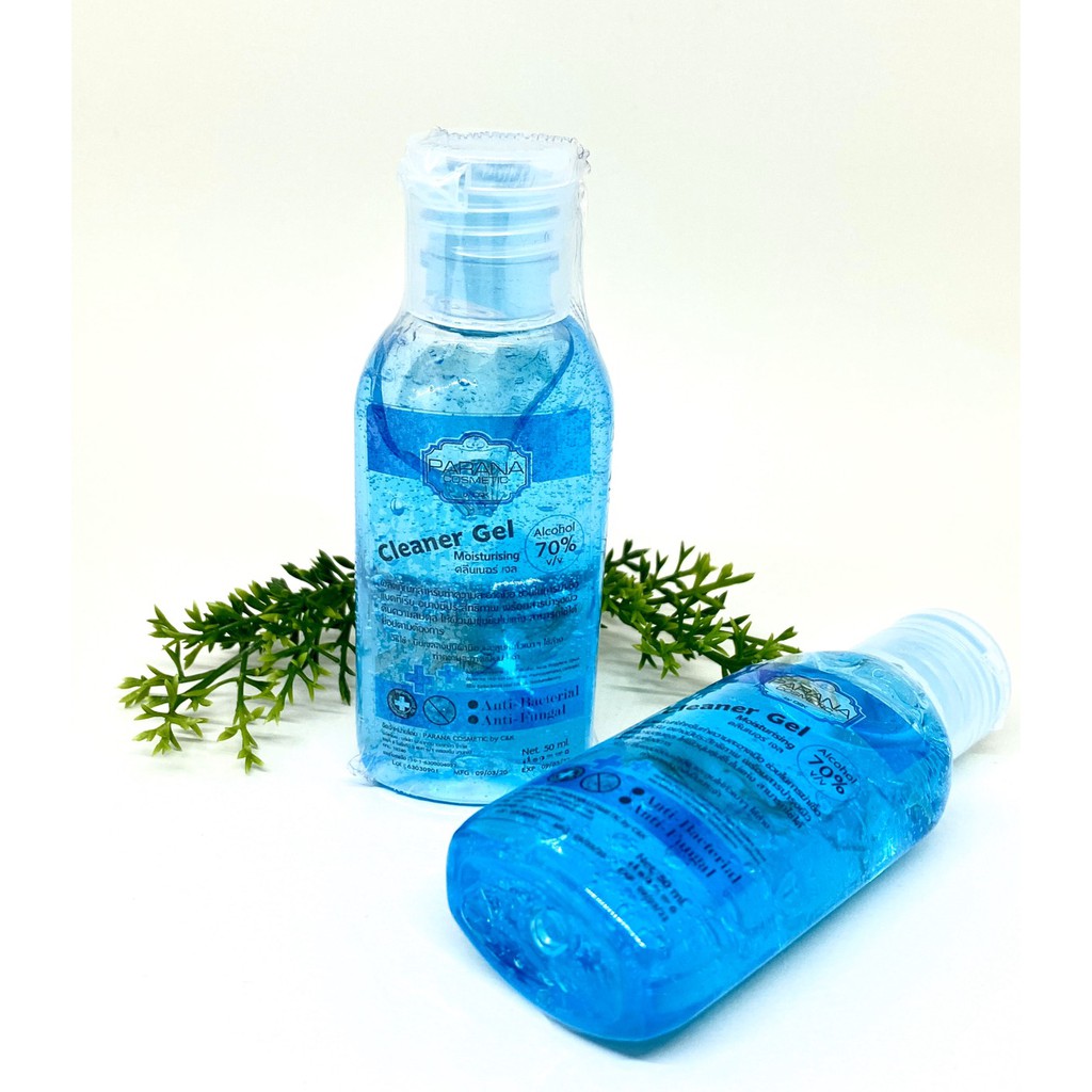 มีของพร้อมส่งCleaner Gelแอลกอฮอลเจลล้างมือฆ่าเชื้อแบบไม่ต้องล้างออกขนาด