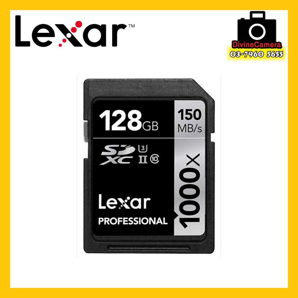 Lexar Professional 1000x 32GB 64GB 128GB SDCard SDHC SDXC UHSII Memory