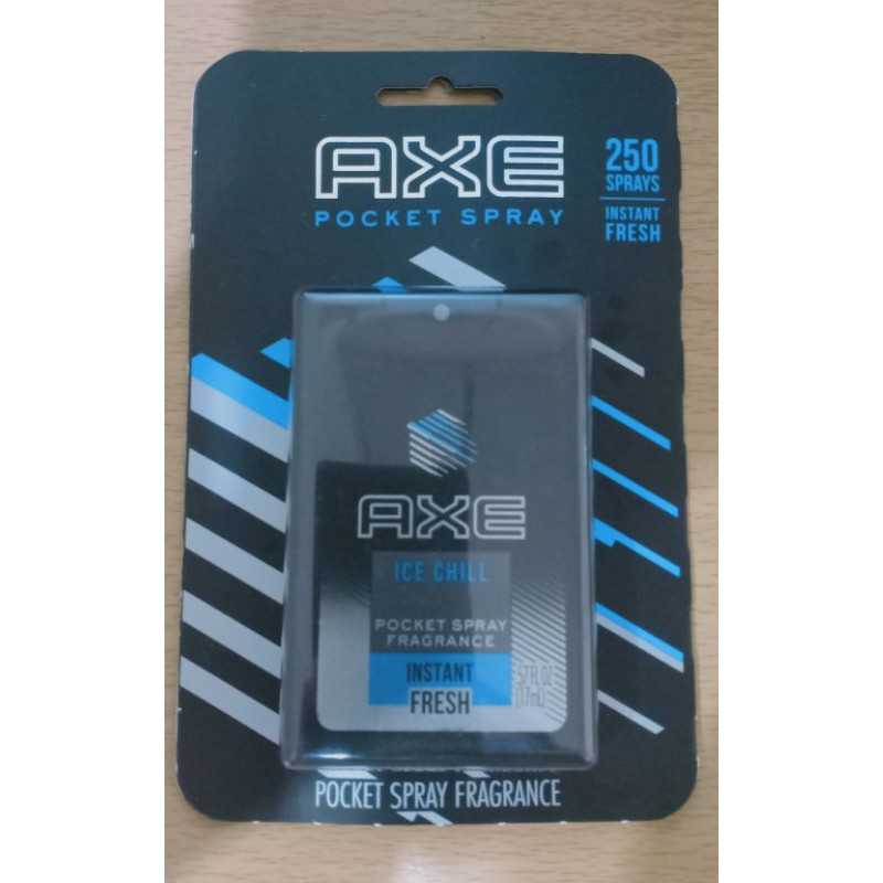[Exp.09/2021]สเปรย์น้ำหอมAXE POCKET SPRAY FRAGRANCE ICE CHILL INSTANT