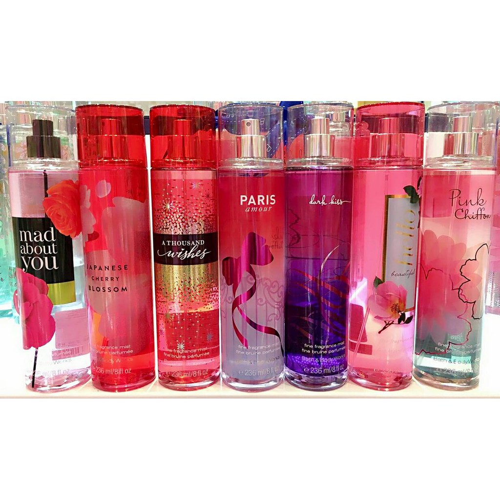 Bath & Body Works Fragrance Mist 236 ml Shopee Thailand