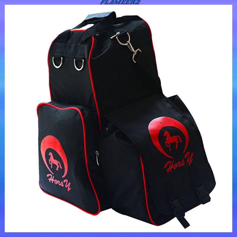 [FLAMEER2]Horse Riding Boot and Helmet Duffle Bag Equestrian Equipment