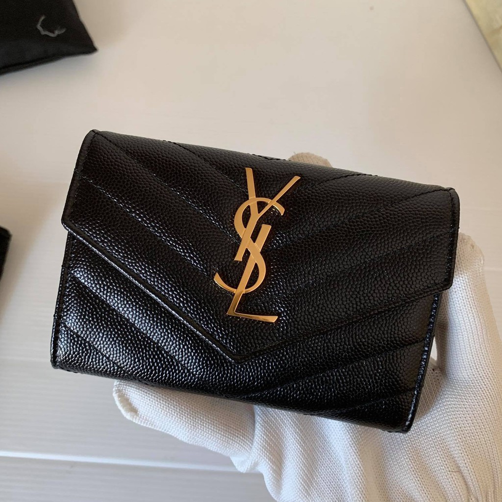 YSL wallet ของแท้ 100 [ส่งฟรี] Shopee Thailand