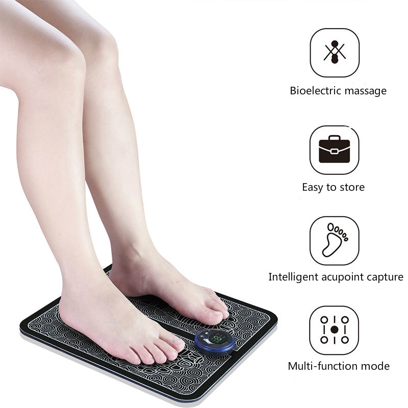Electric Foot Massage Pad Feet Stimulator Foot Massager Machine EMS