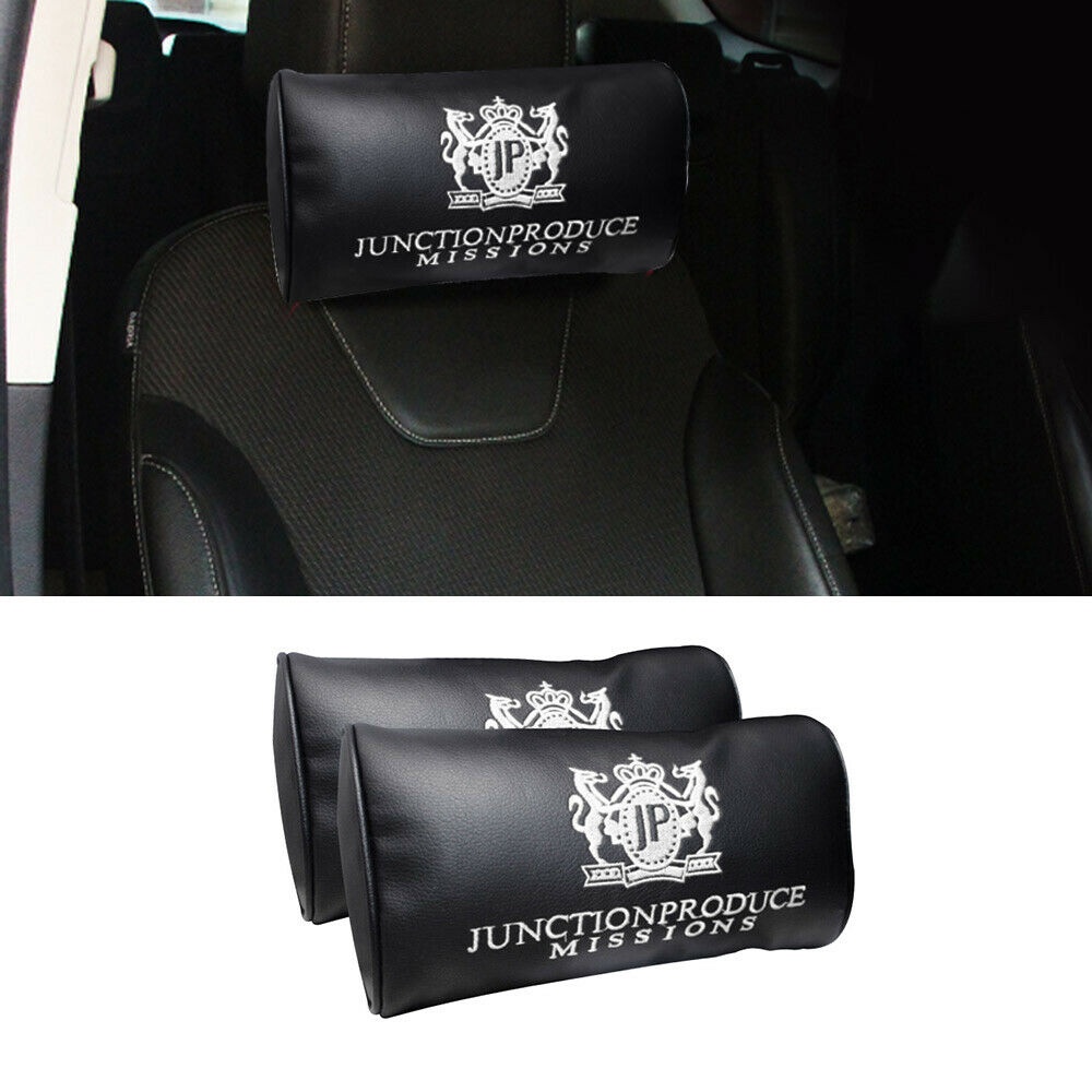 free shipping JP Junction Produce VIP Car Leather Car Seat Neck Pillows Headrest Cushion Pad JDM