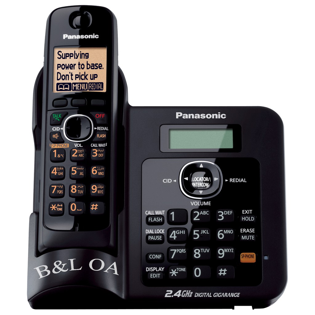 Panasonic Cordless Phone 2.4 GHz โทรศัพท์ไร้สายรุ่น KXTG3811 (Caller