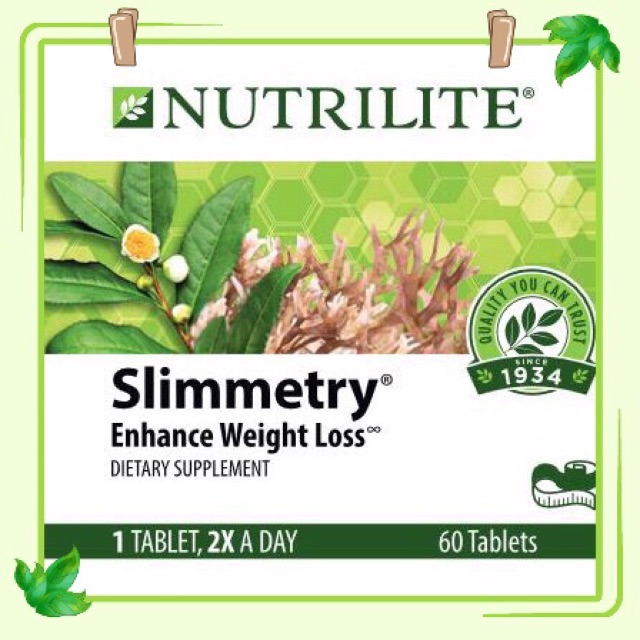 Amway Nutrilite Slimmetry Weight Loss Tablets Blog Dandk