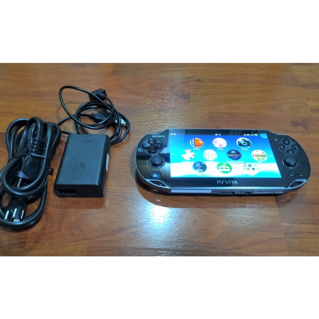 PS Vita รุ่น 1000 จอ OLED สายมืด 64G แปลงแล้ว พร้อมลง (PKGj