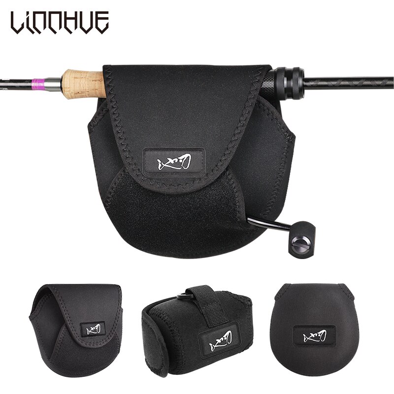 Portable Fishing Reel Bag Waterproof Protective Case Cover For Spinning