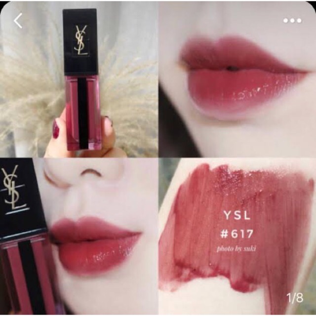 พร้อมส่ง Ysl water stain 617 ของแท้ 100 Shopee Thailand