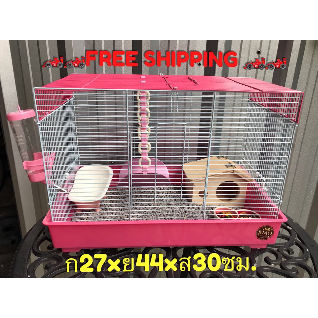 Hamster/Hedgehog cage Fulled furnished กรงหนูแฮมสเตอร์ เม่นแคระ และ