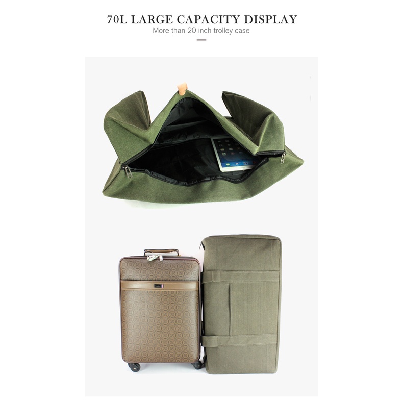 New Outdoor Travel Duffle Luggage Hand Bag Large Storage Weekend