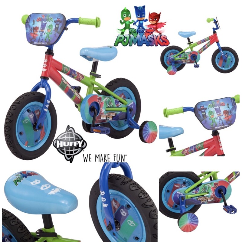 จักรยาน เด็ก Huffy PJ Masks Bike 12” PJ Masks Catboy Kids Bike, 12