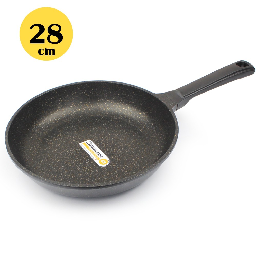 TELECORSA Teflon Pan Deep Pan Deep Basic Panel Rhino Model AluminumFryPan92805cJune01