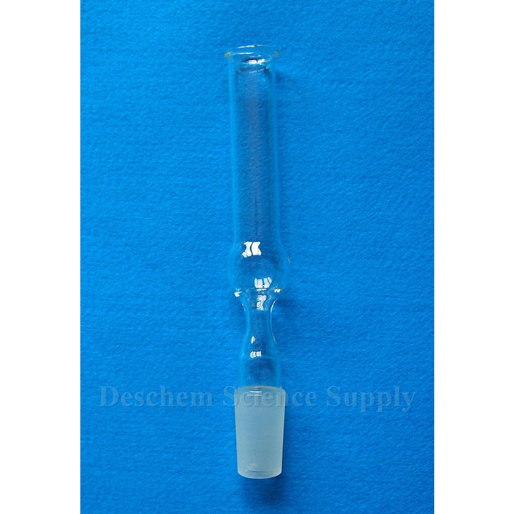 2440Straight Drying Glass Tube AdapterGround JointLab Borosilicate