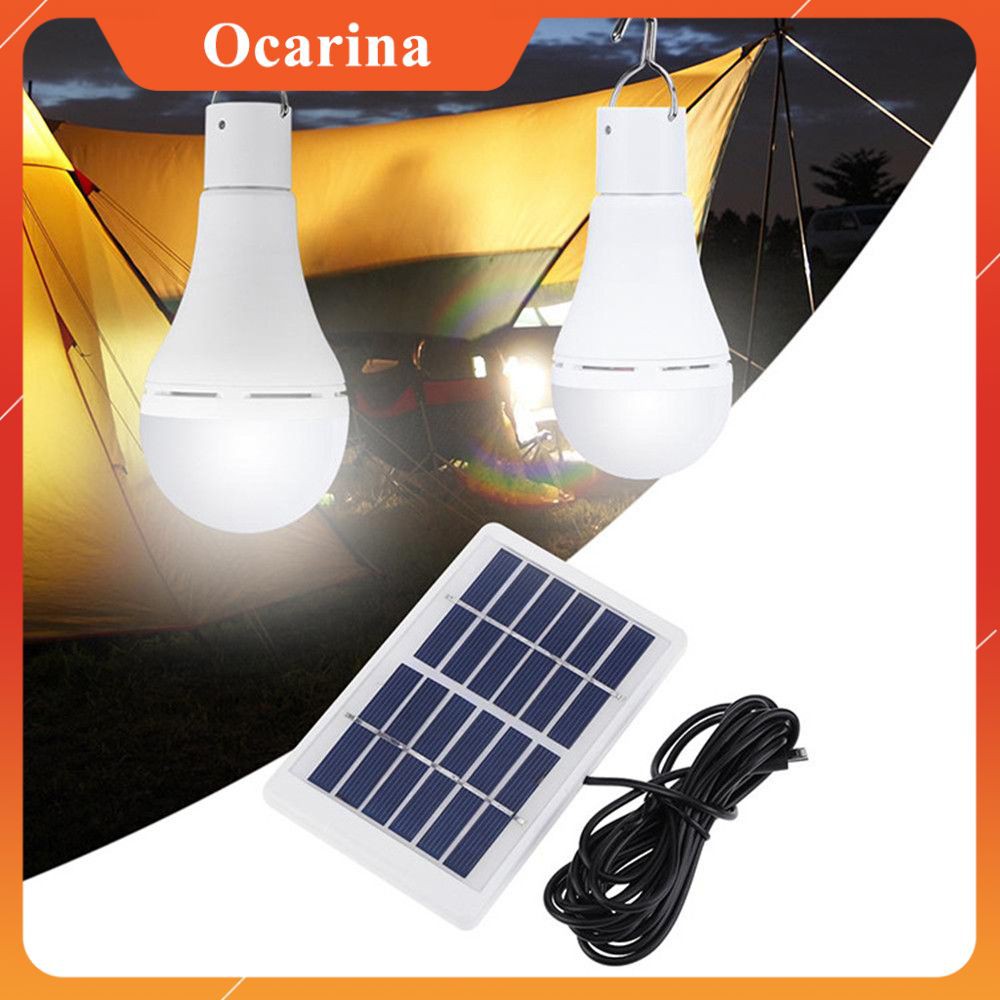 [COD] Household remote control charging lighting bulb outdoor solar