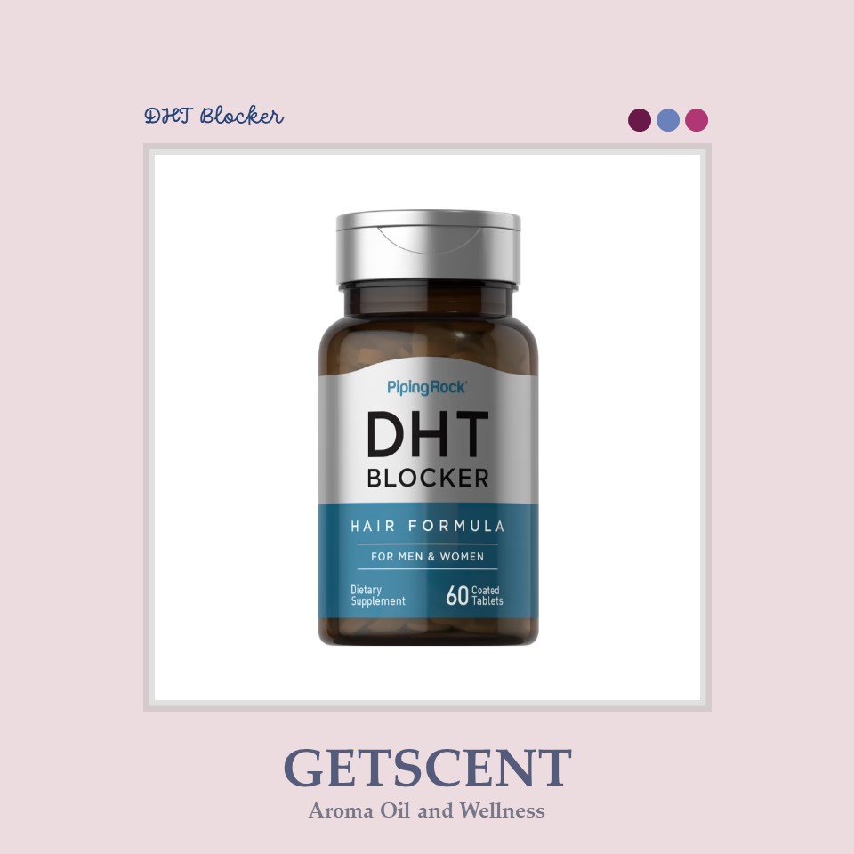 Piping Rock DHT Blocker 1 ขวด วิตามินแก้ผมร่วง ผมบาง ผมน้อย ชายและหญิง