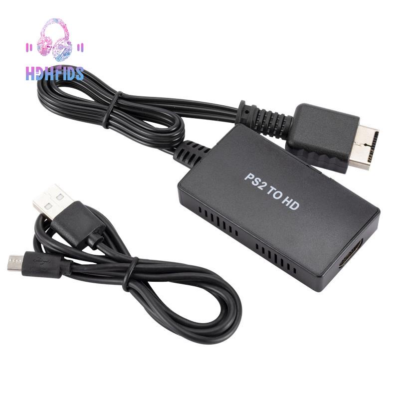 For Playstation 2 to HDMI Converter PS2 Color Difference to HDMI Cable