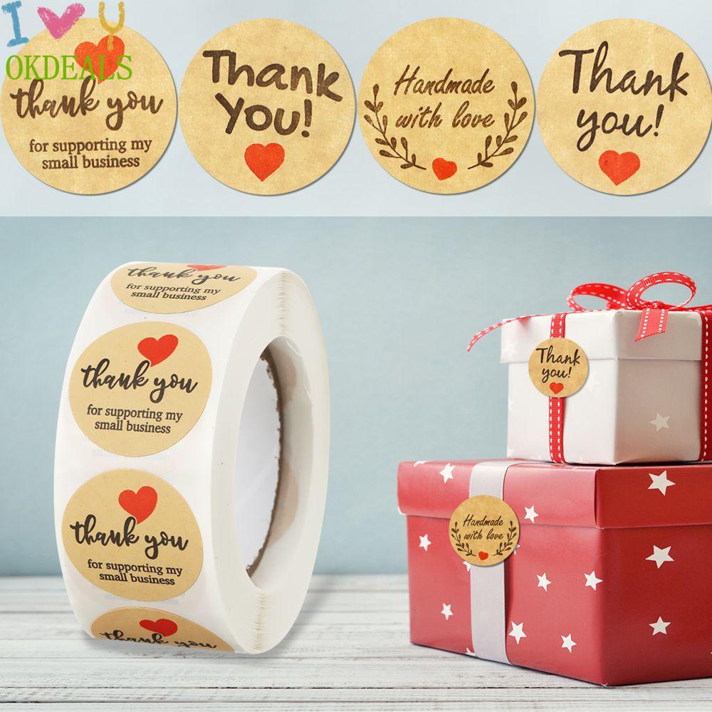 OKDEALS???? New Gift Label Decorations Seal Sticker Sticker Decoration